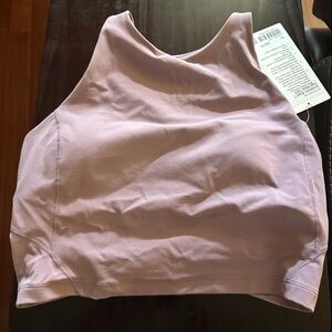 Lululemon Athletica High-Neck Tank in Soft Purple